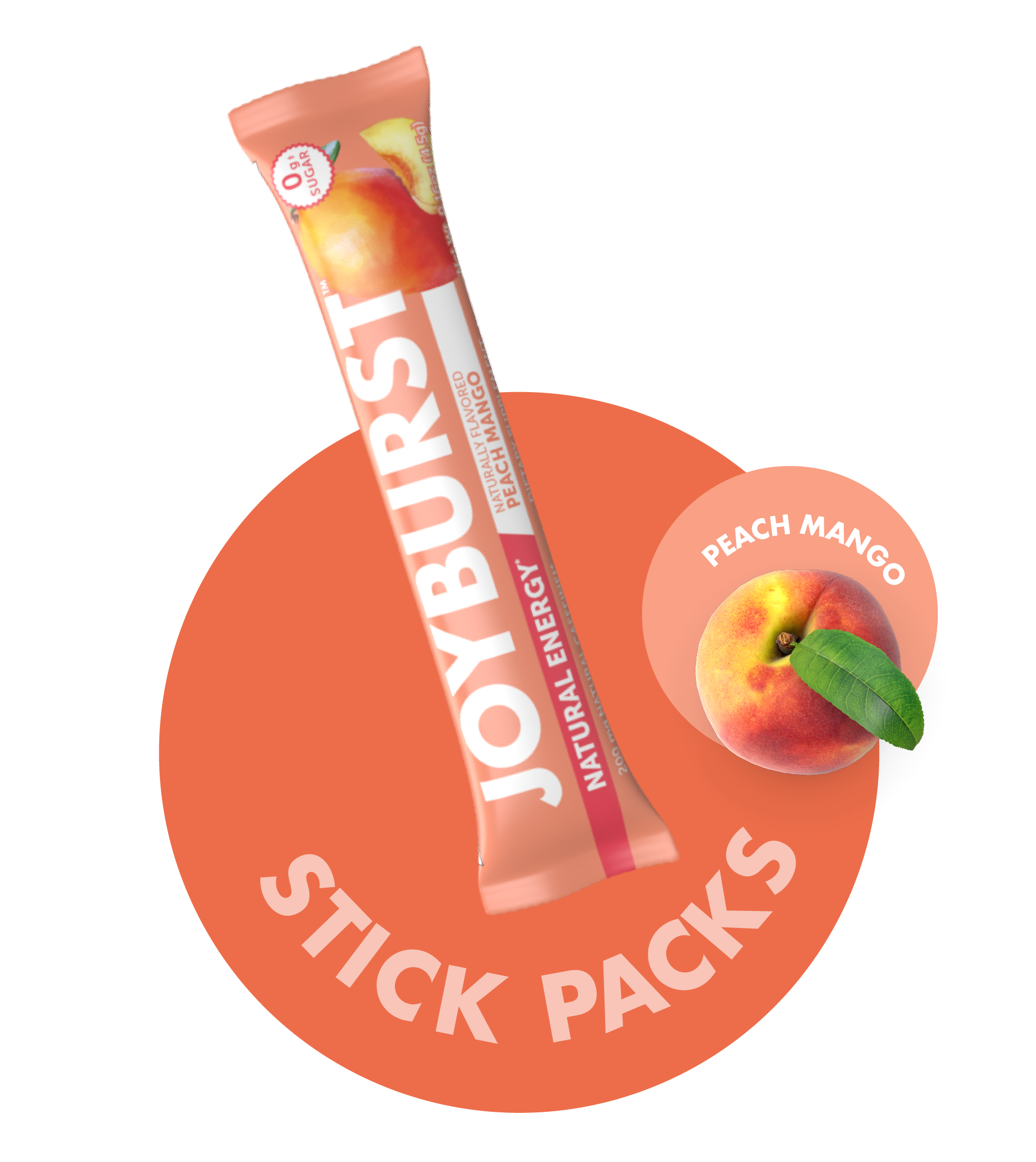 Joyburst Energy Stick - Peach Mango