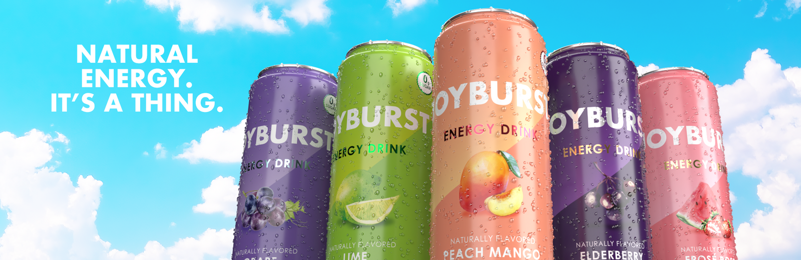 Original Energy Drink Flavors - JOYBURST