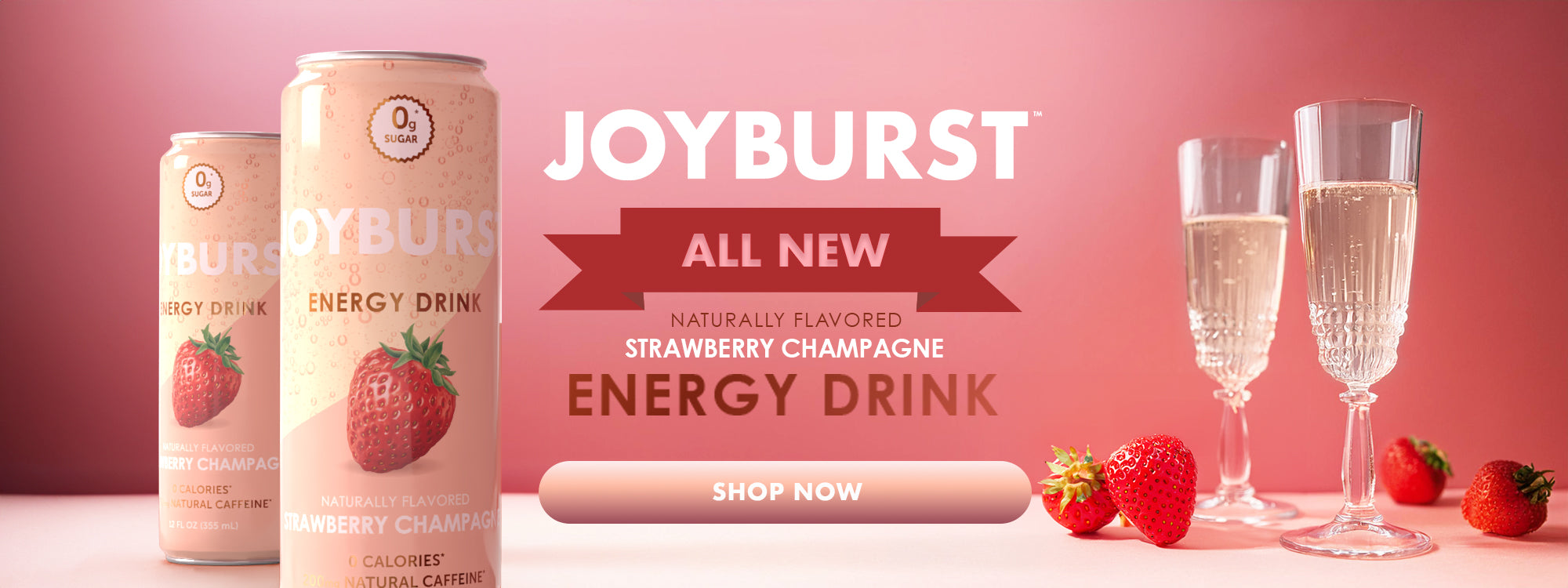 New Energy Drink Flavors - JOYBURST