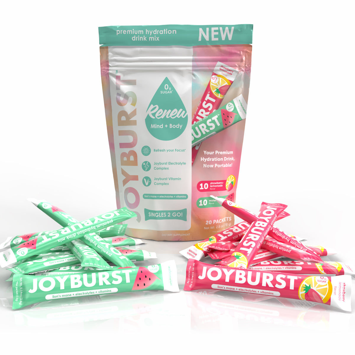 NEW! Joyburst Hydration Stick Packs - Variety