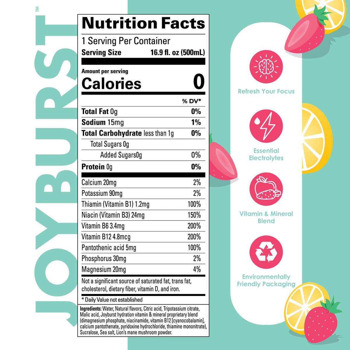 Joyburst Hydration Strawberry-Lemonade