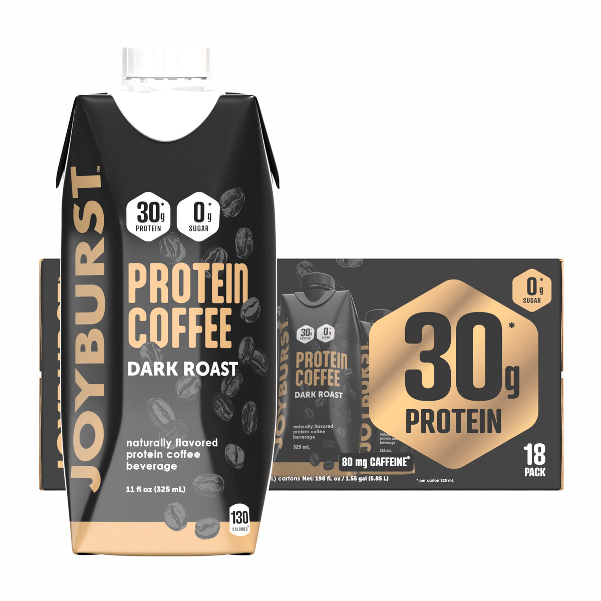 NEW! Joyburst Protein Coffee Dark Roast