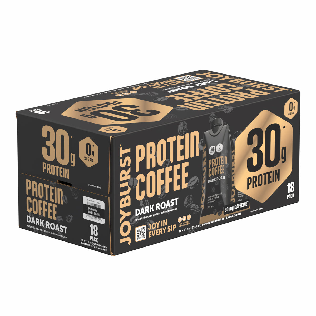 NEW! Joyburst Protein Coffee Dark Roast