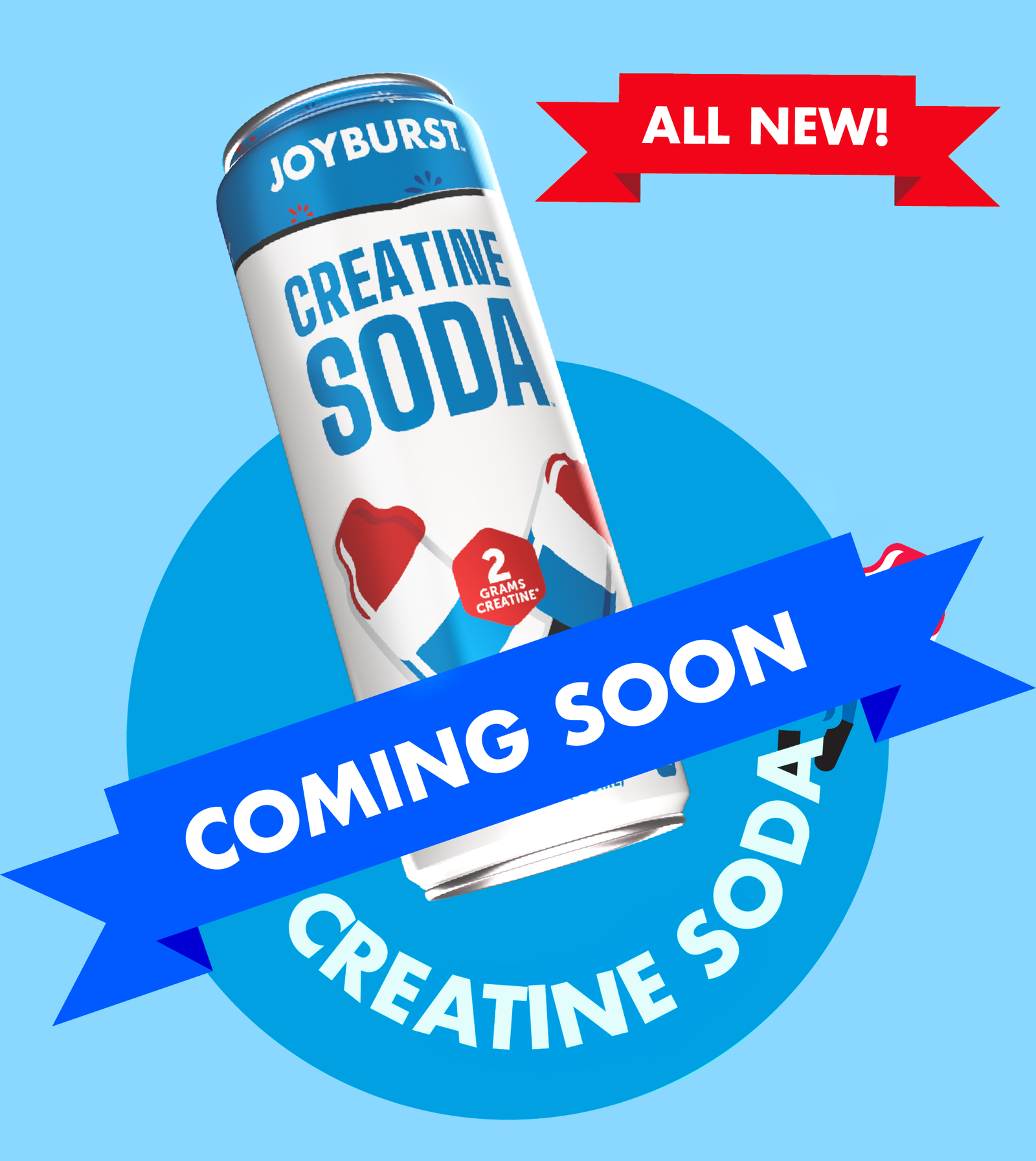 NEW! Joyburst Creatine Soda