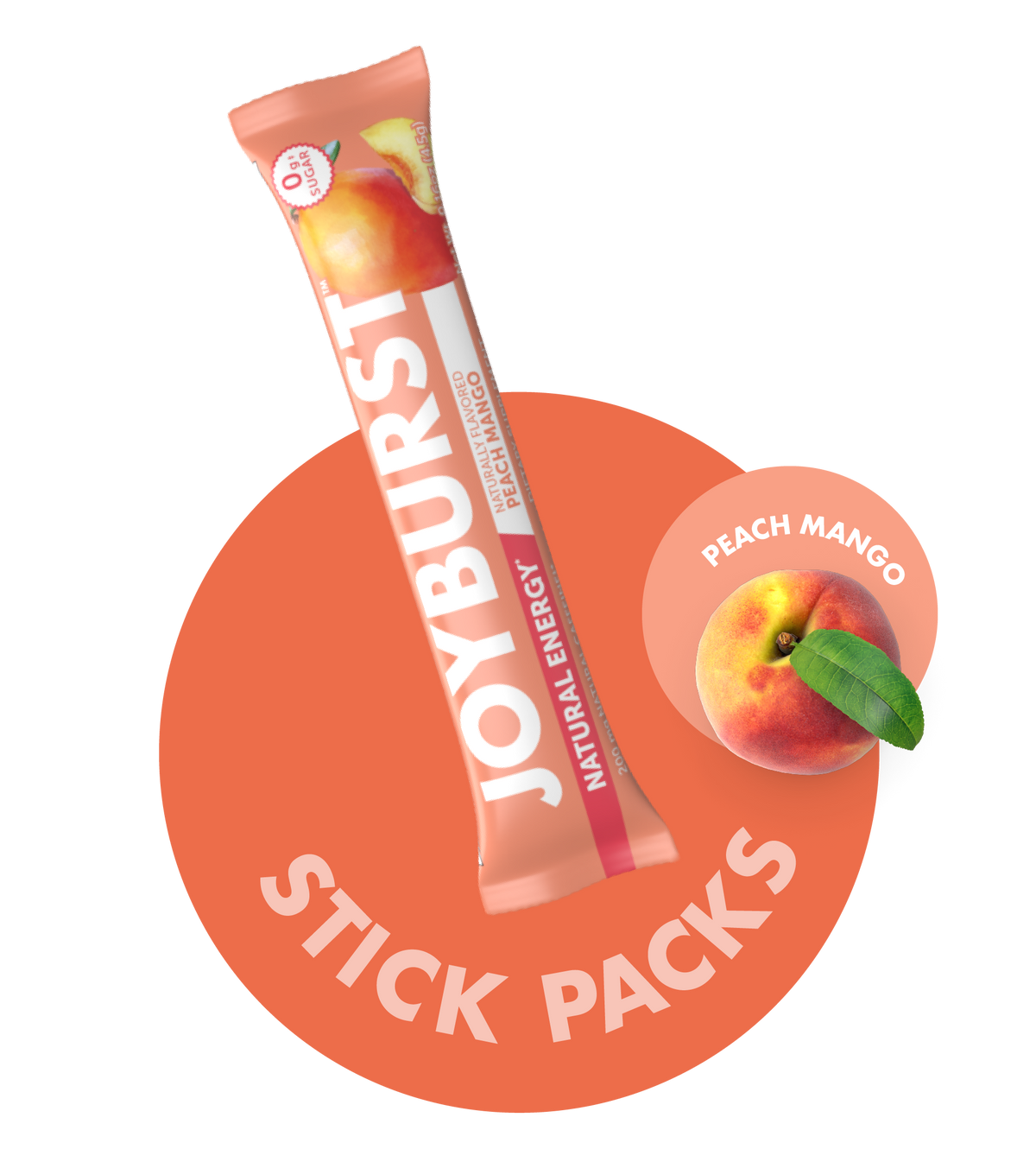 Joyburst Energy Stick - Peach Mango