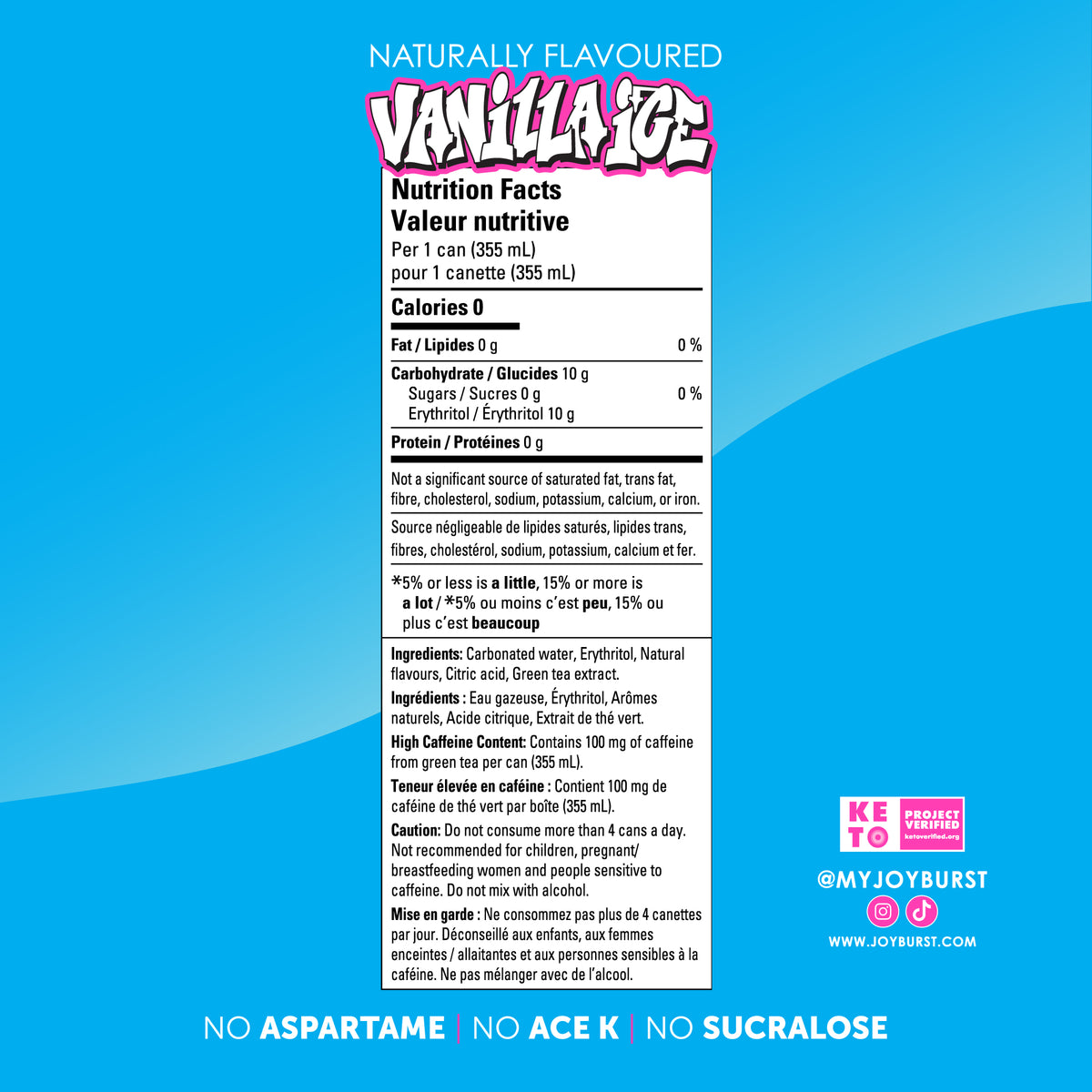 Energy Drink Vanilla Ice (Canadian Version)