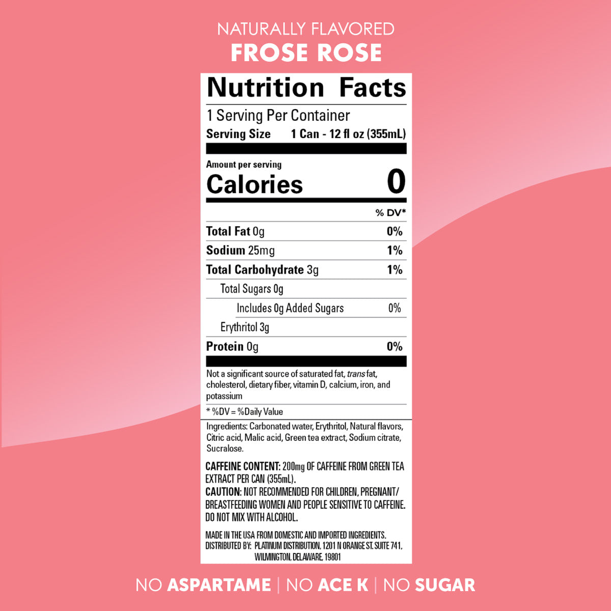 Energy Drink Frosé Rose