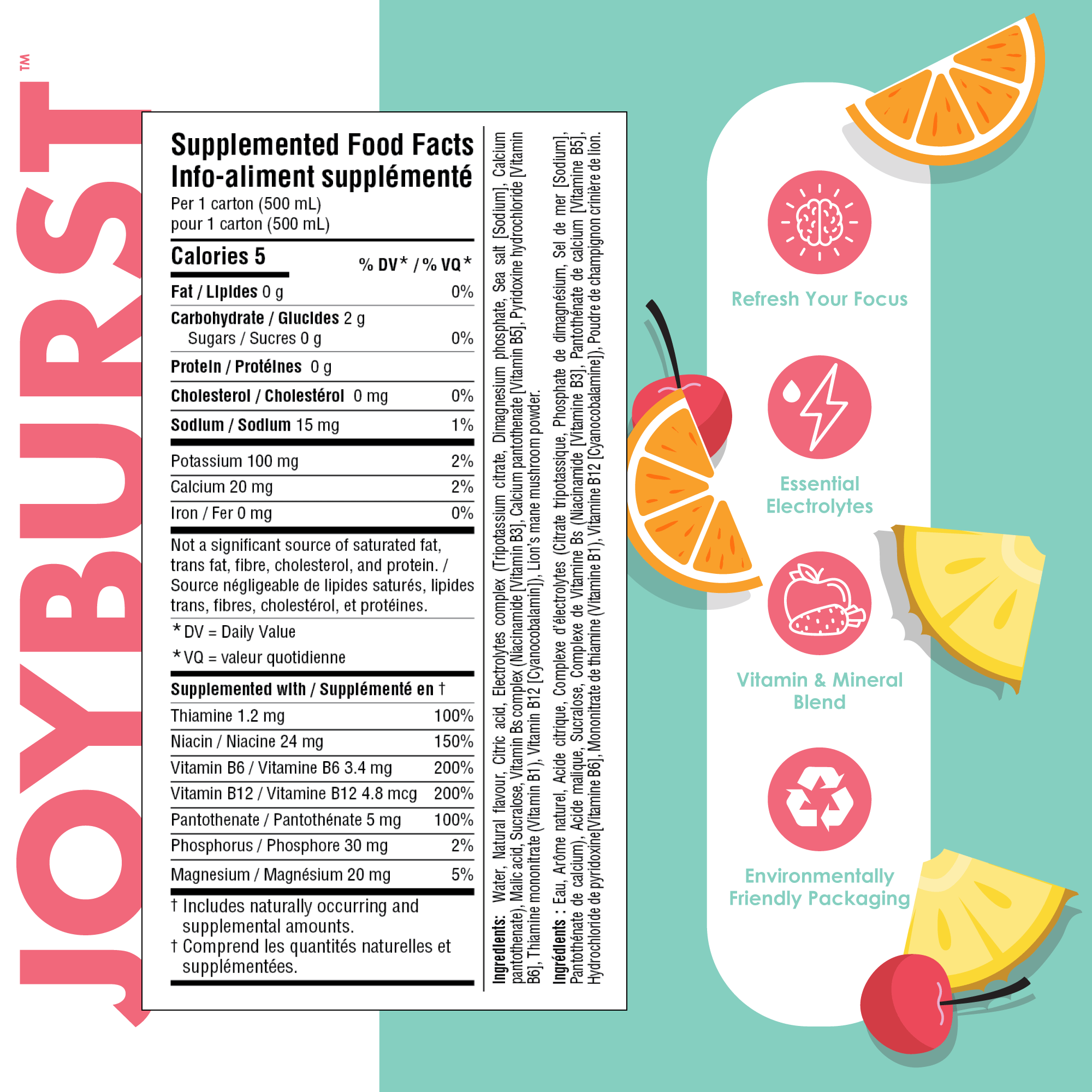 Joyburst Hydration Tropical Fruit Punch