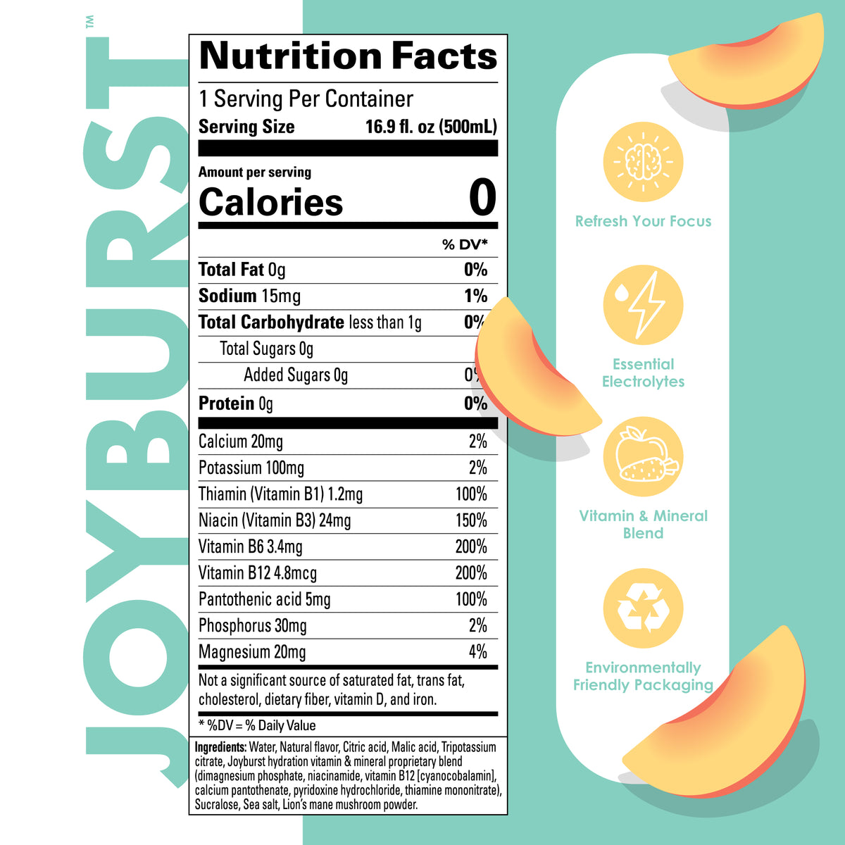 Joyburst Hydration Peach