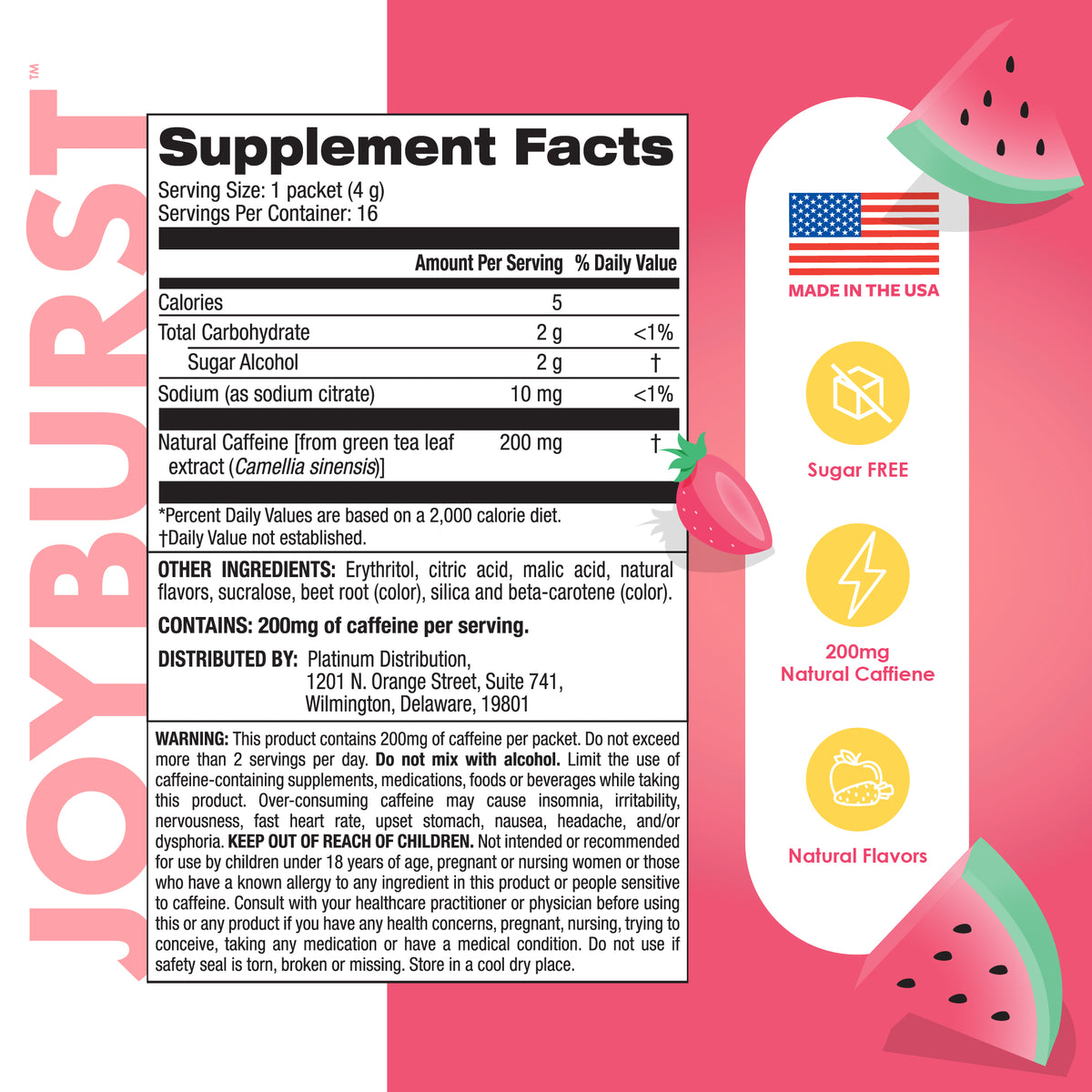 Joyburst Energy Stick - Frosé Rose