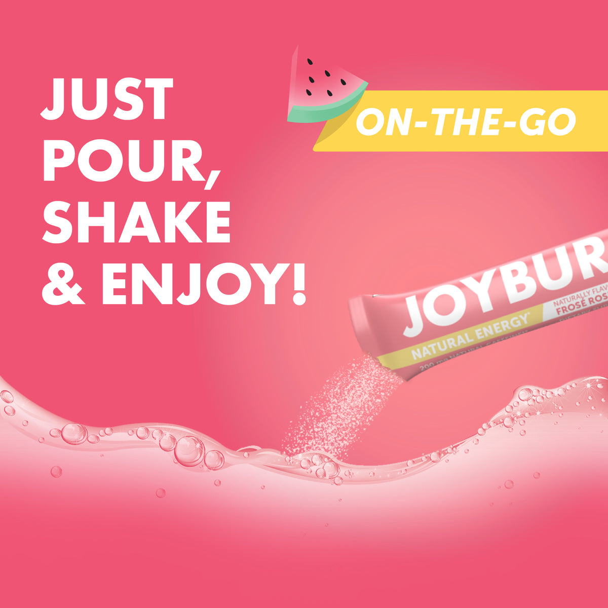 Joyburst Energy Stick - Frosé Rose