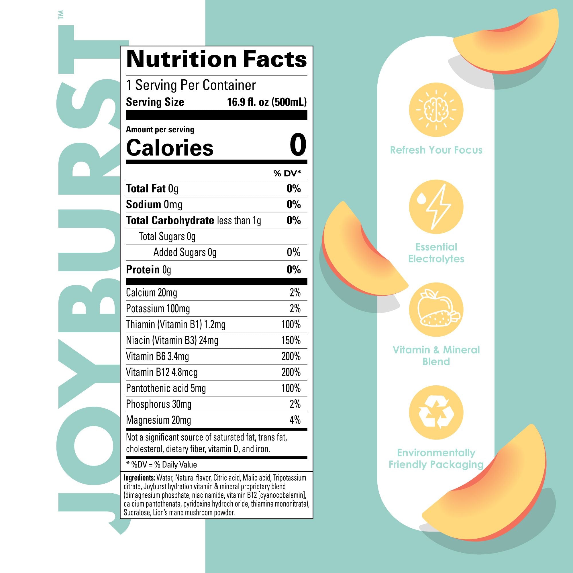 Joyburst Hydration Peach