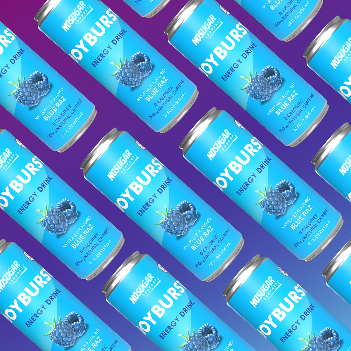 Joyburst Energy Drink Blue Raz JOYBURST